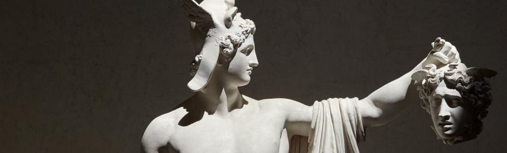 Perseo, Medusa, Canova, Caroniti